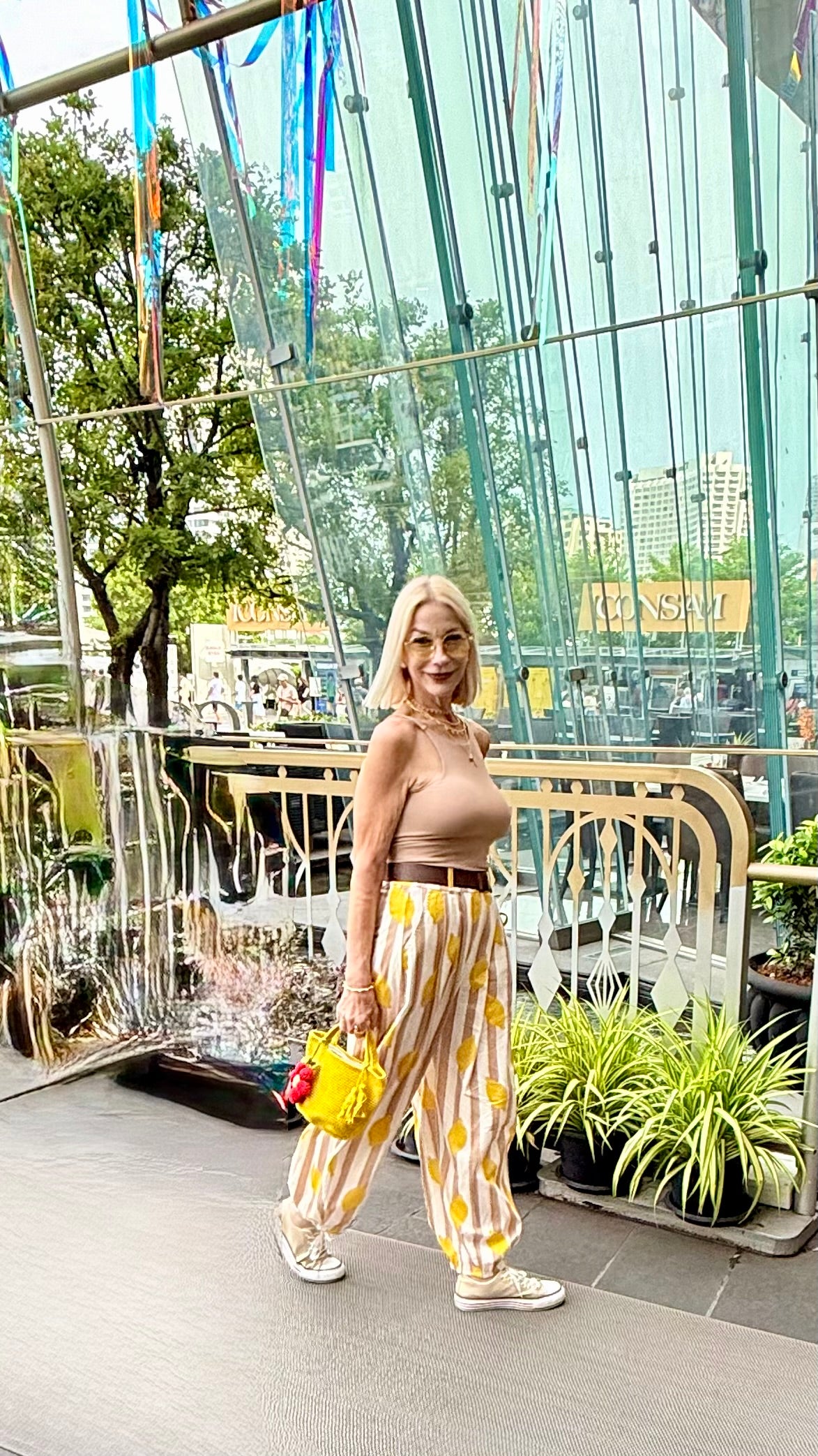 Lemons barrel pant