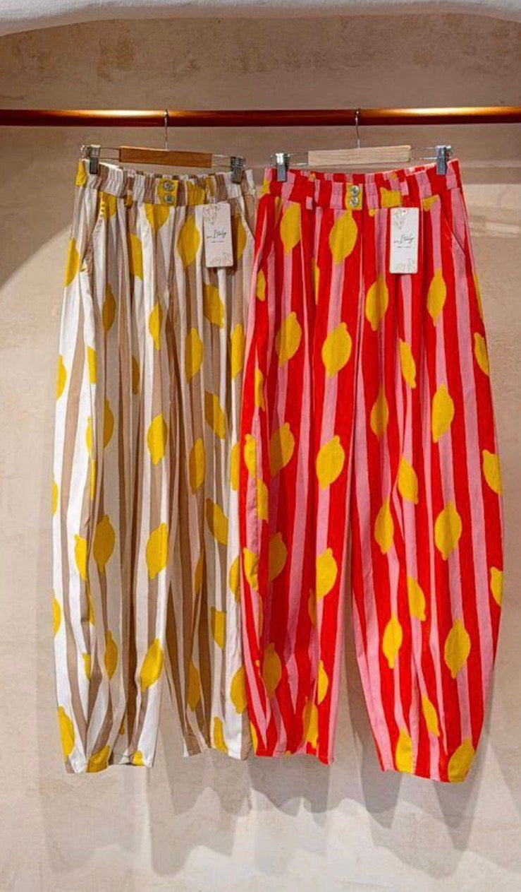 Lemons barrel pant PREORDER
