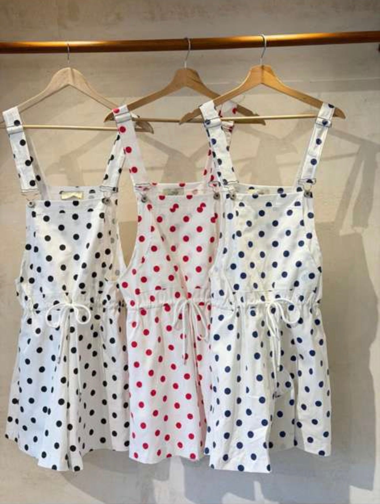 Polka dots romper