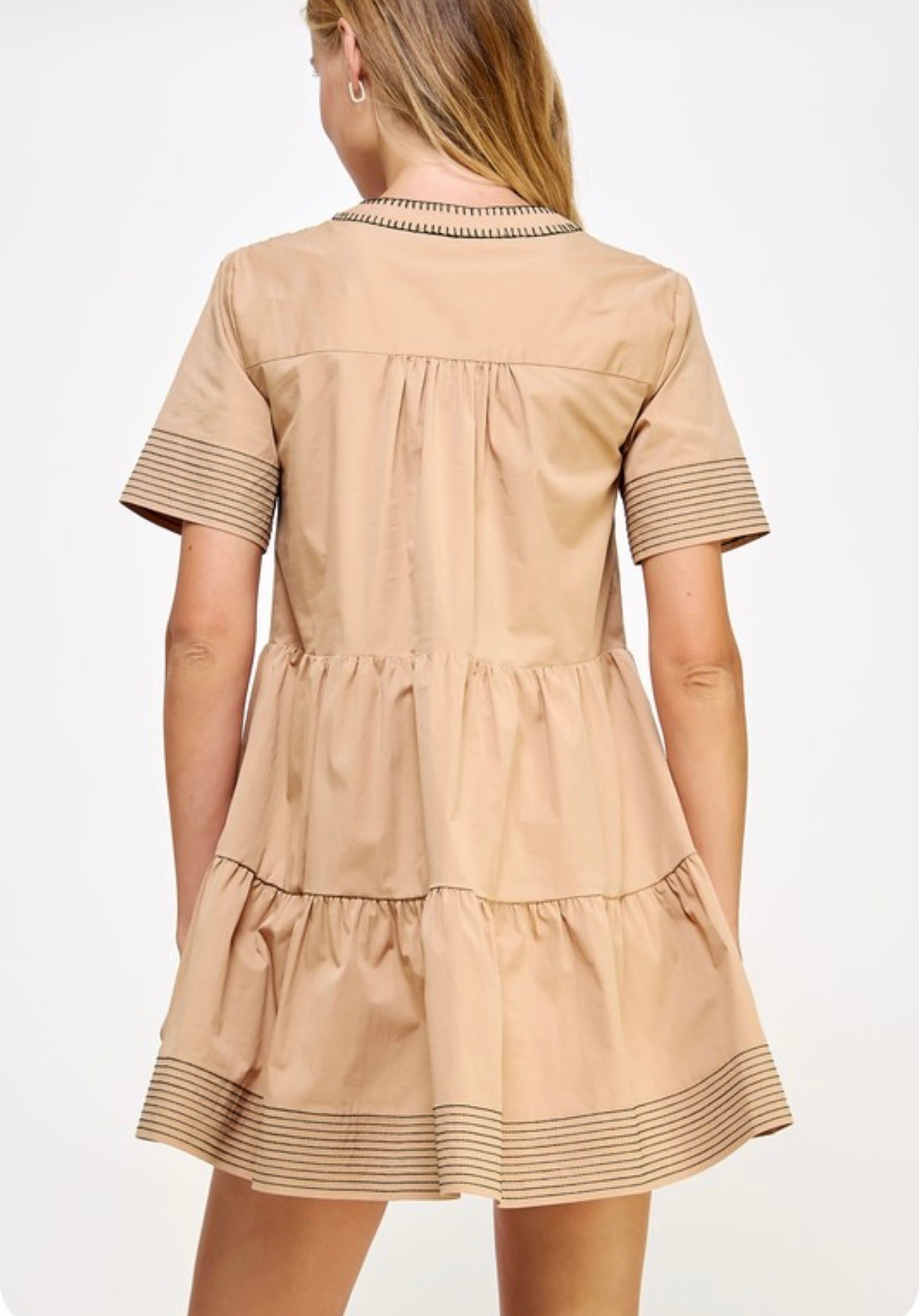China cut dress