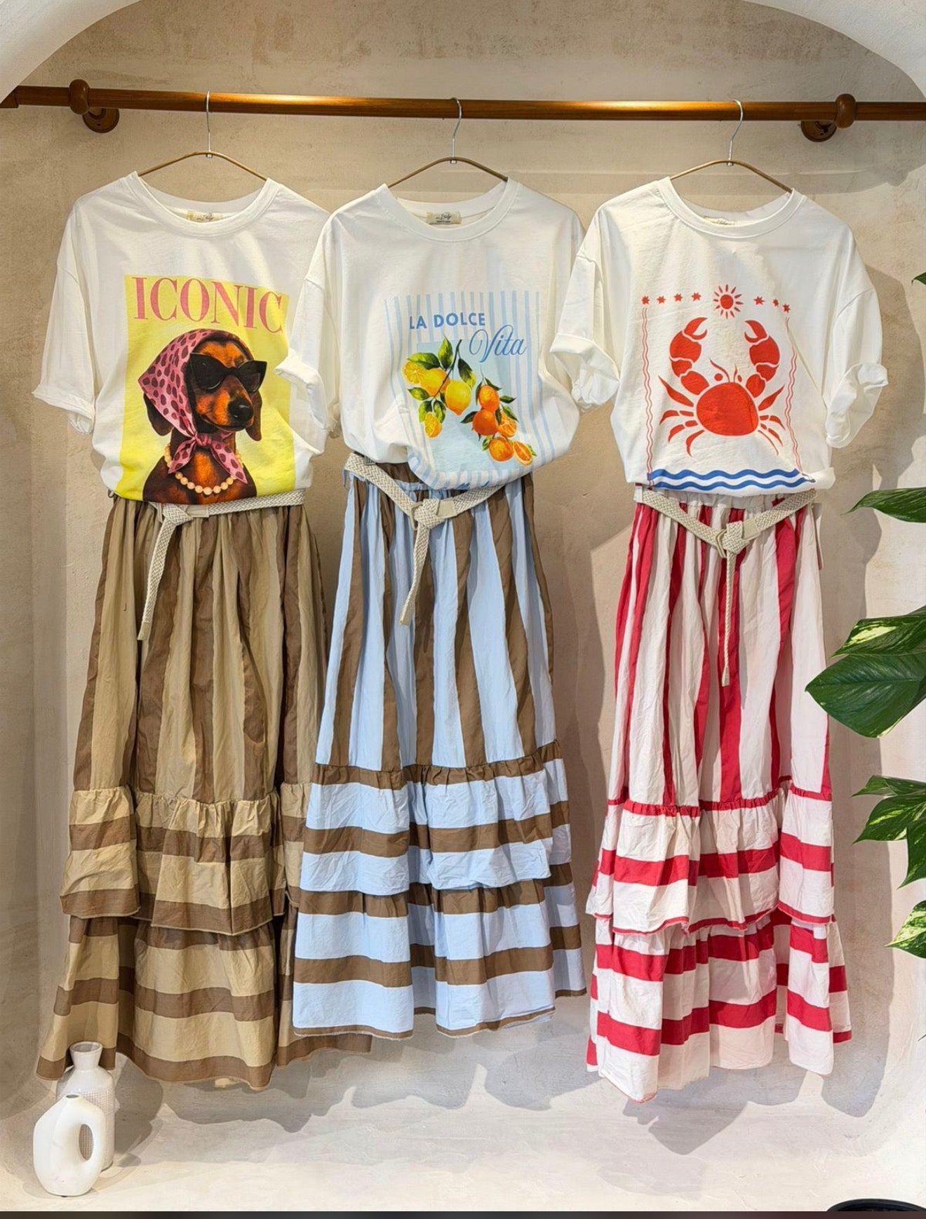 Falda wide lines