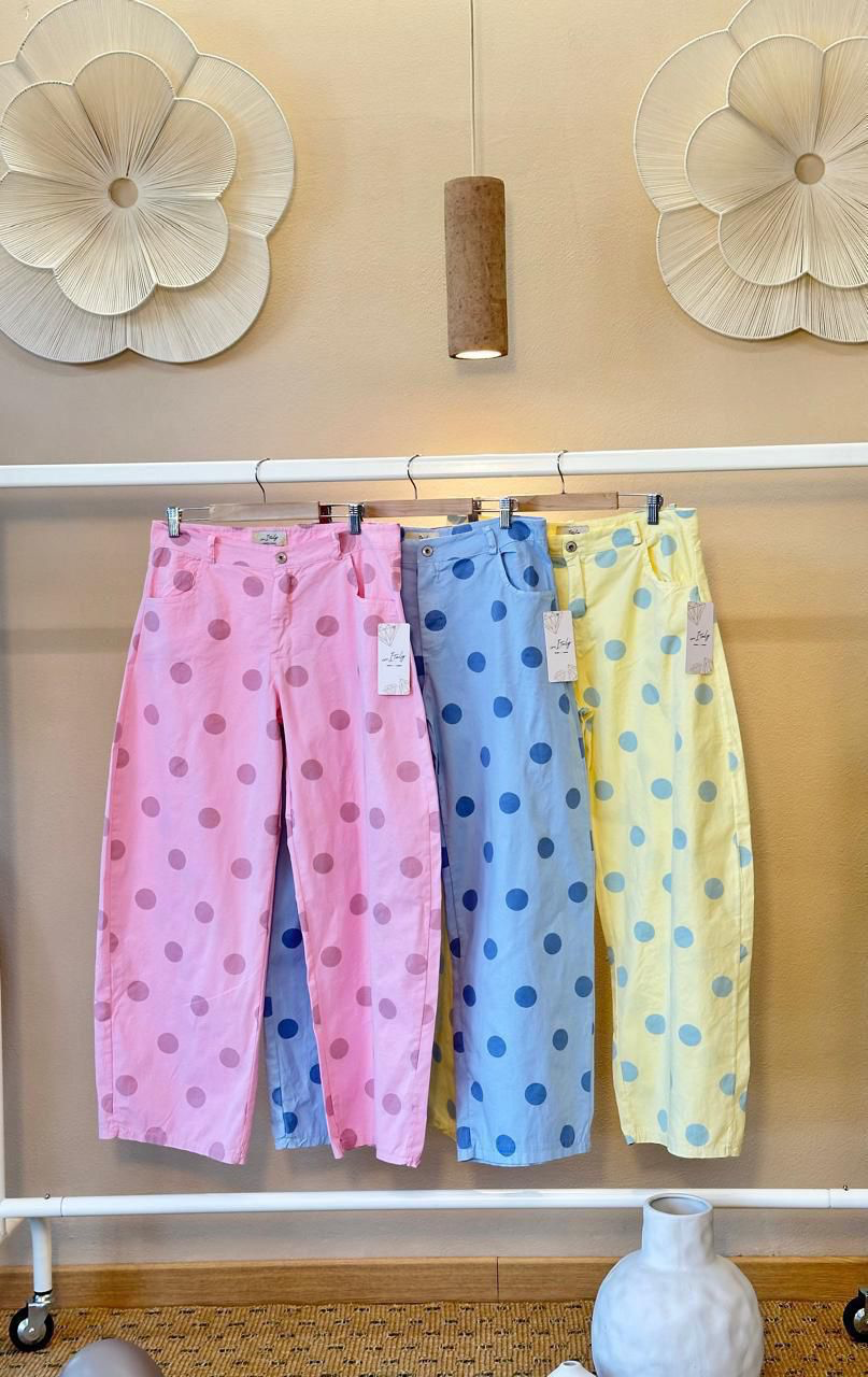Barrel dot pant