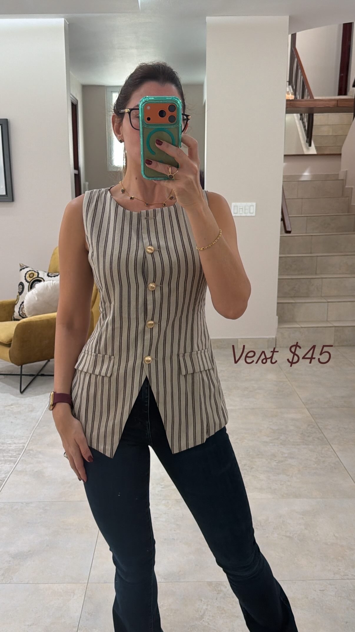 Stripe vest