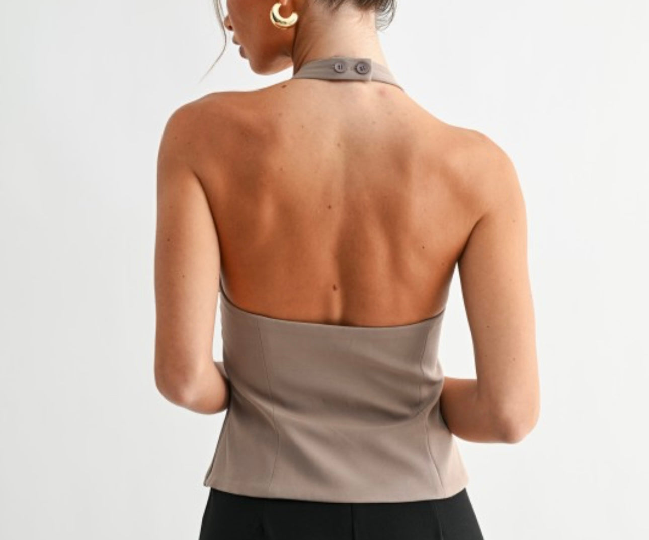 Sweetheart halter top