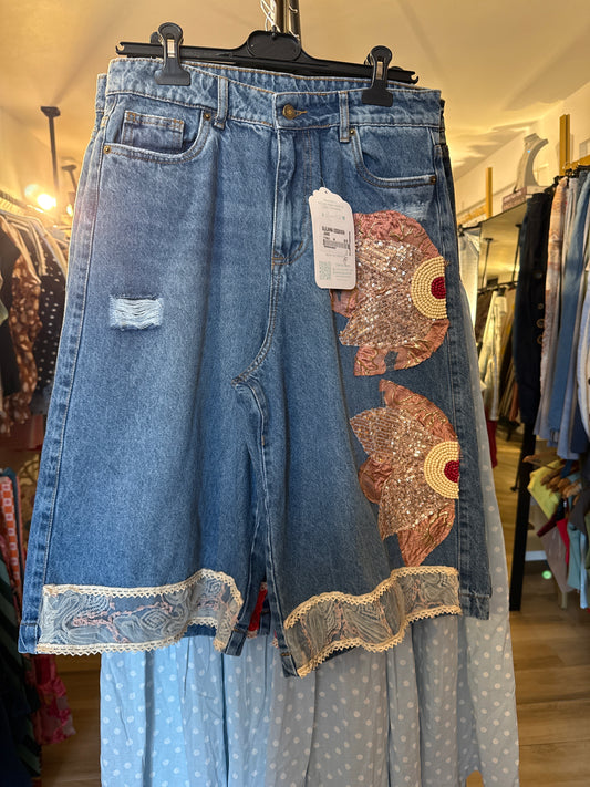 Denim Bermuda