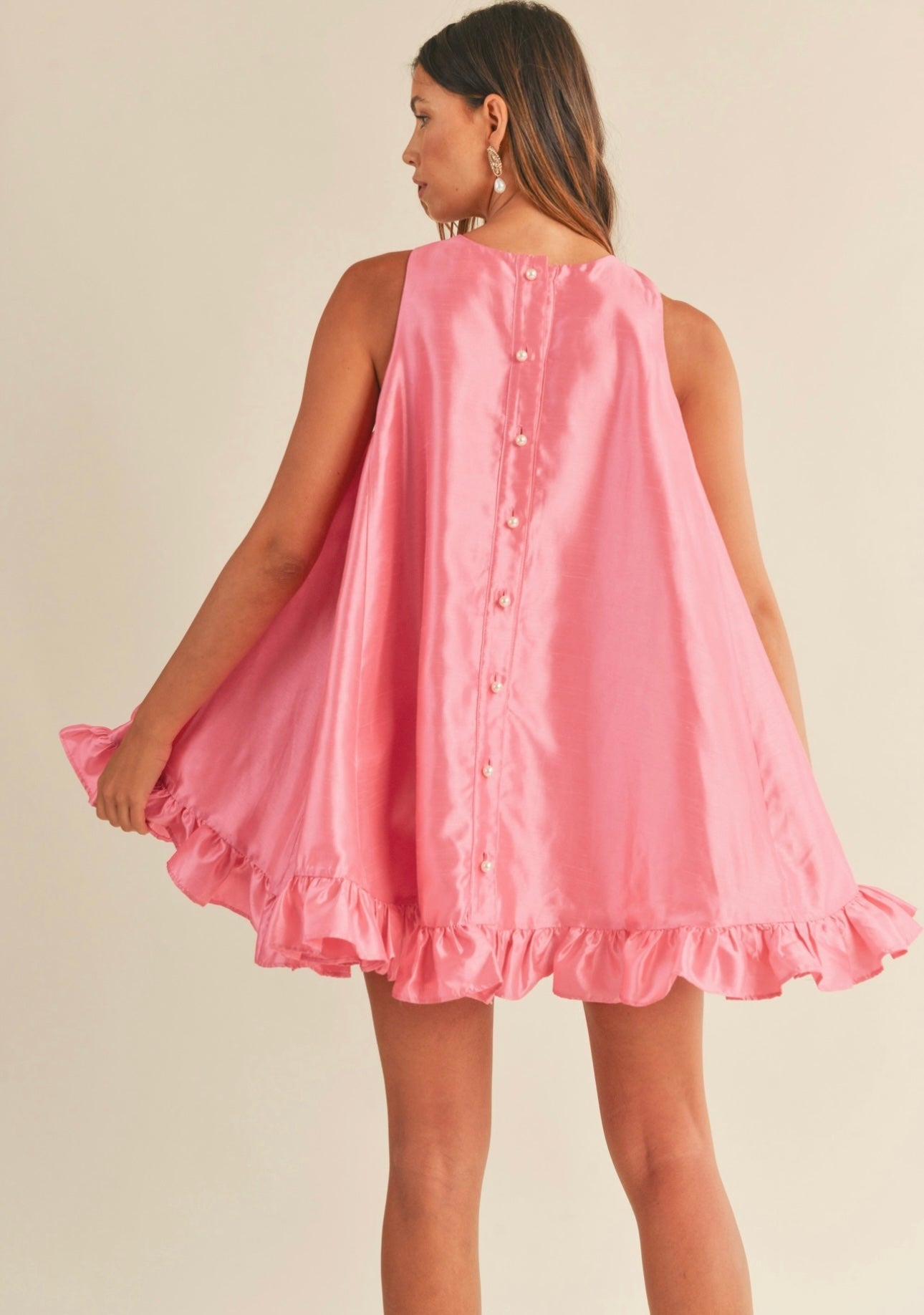 Taffeta Doll Dress- sale no returns