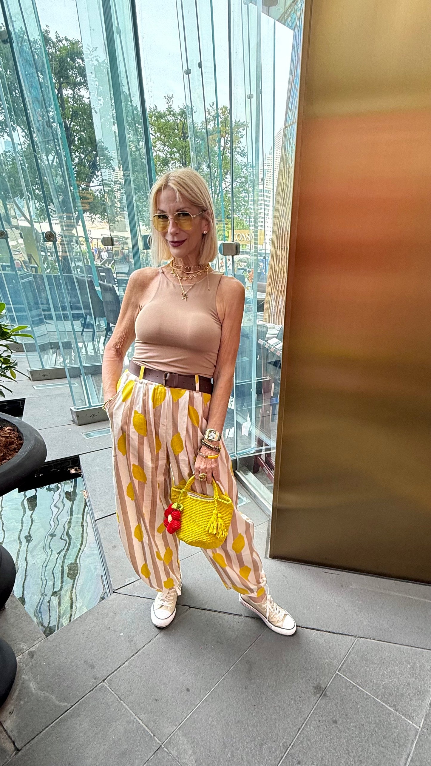 Lemons barrel pant