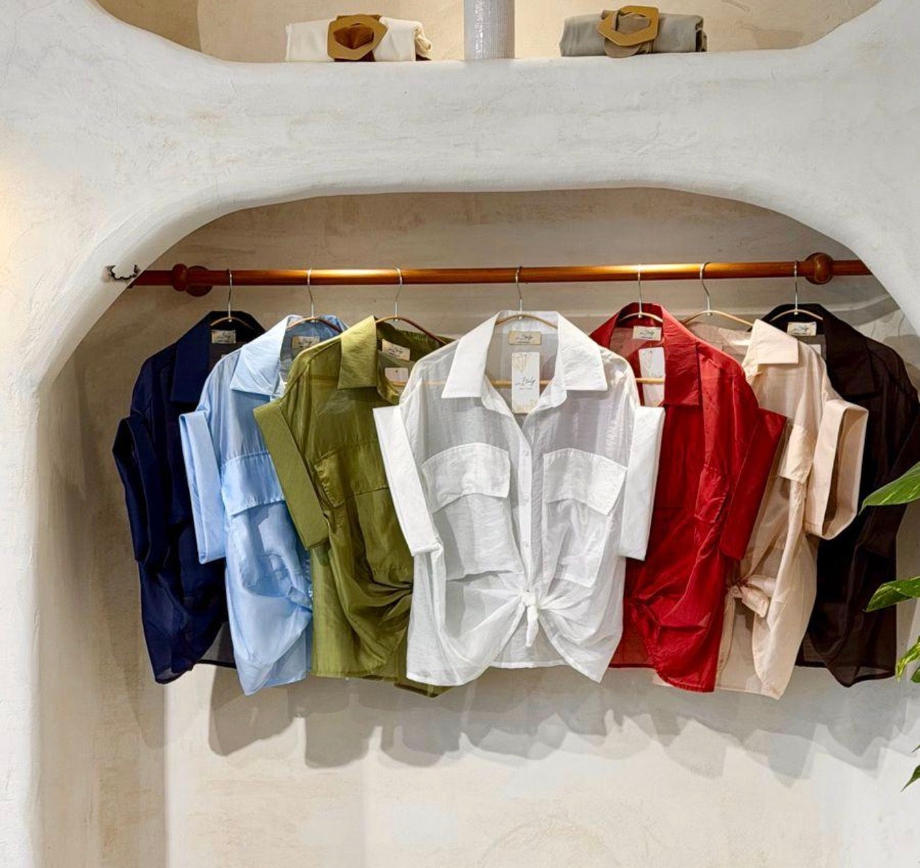 Camisero satinado