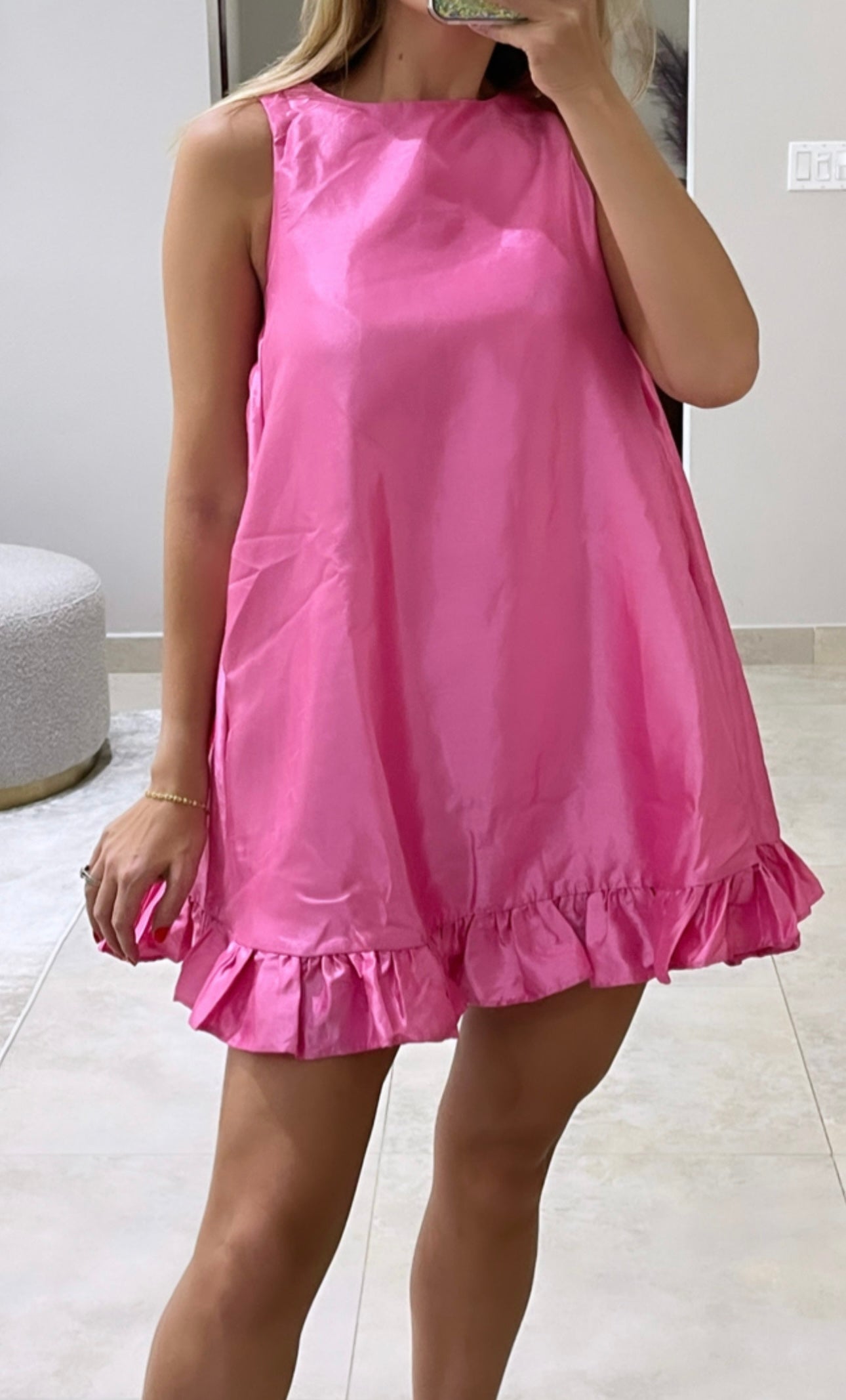 Taffeta Doll Dress- sale no returns