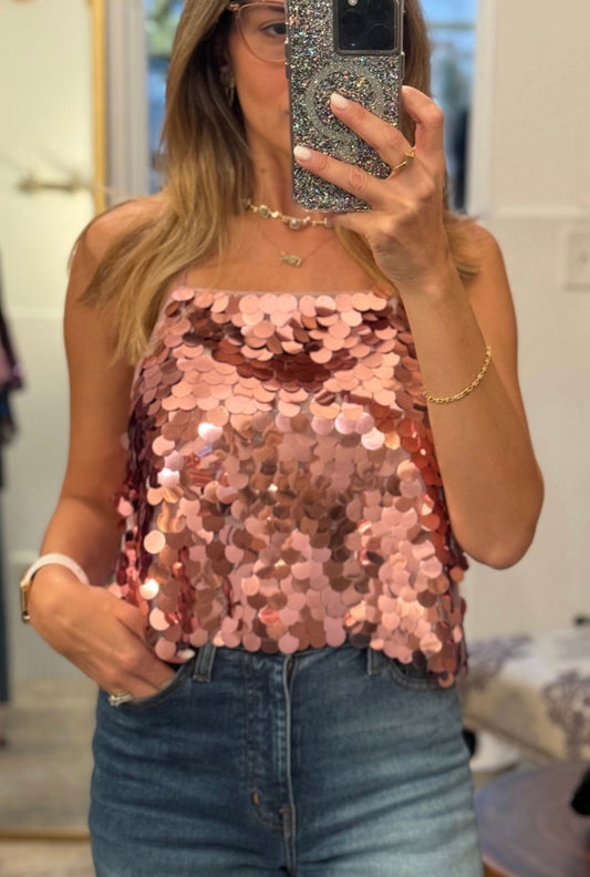 Mermaid Sequin Top