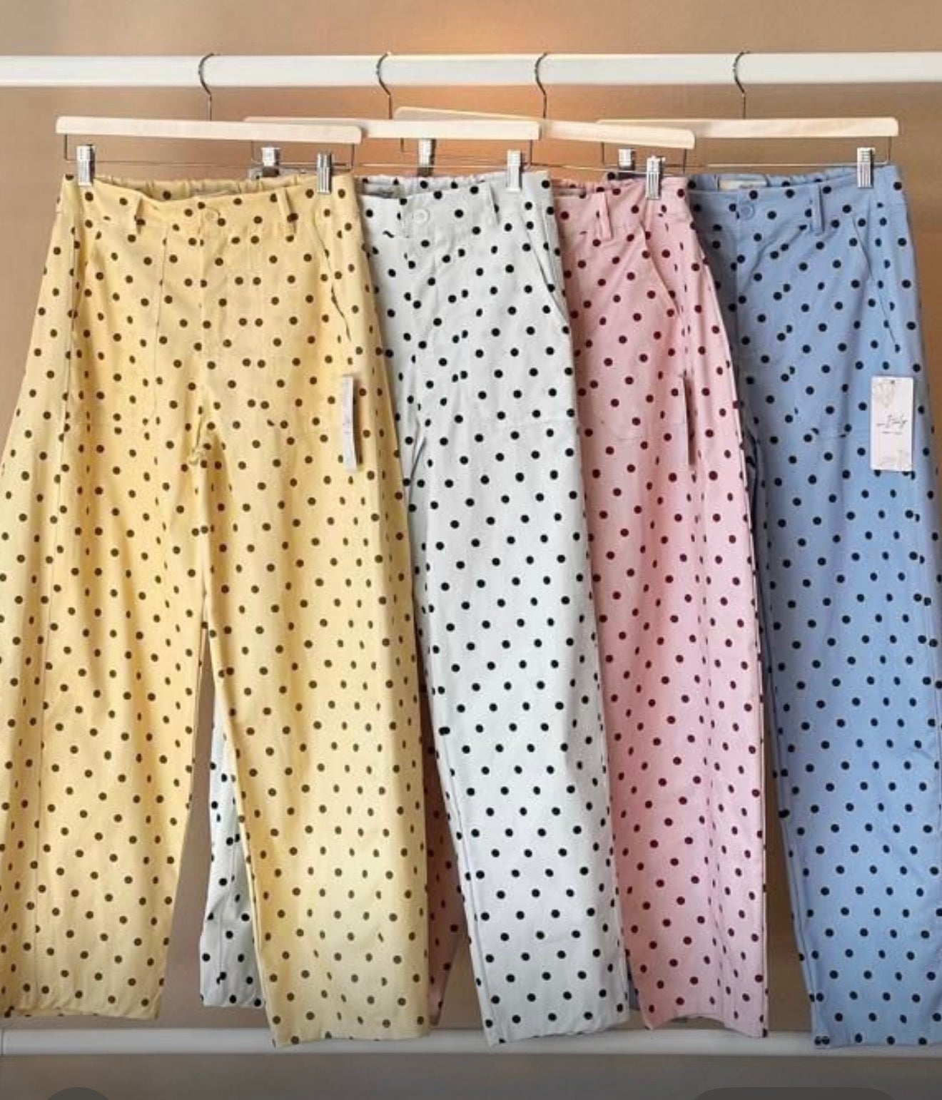 Mini Dots Barrel Pant