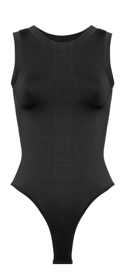 Turtle Neck Body -Black