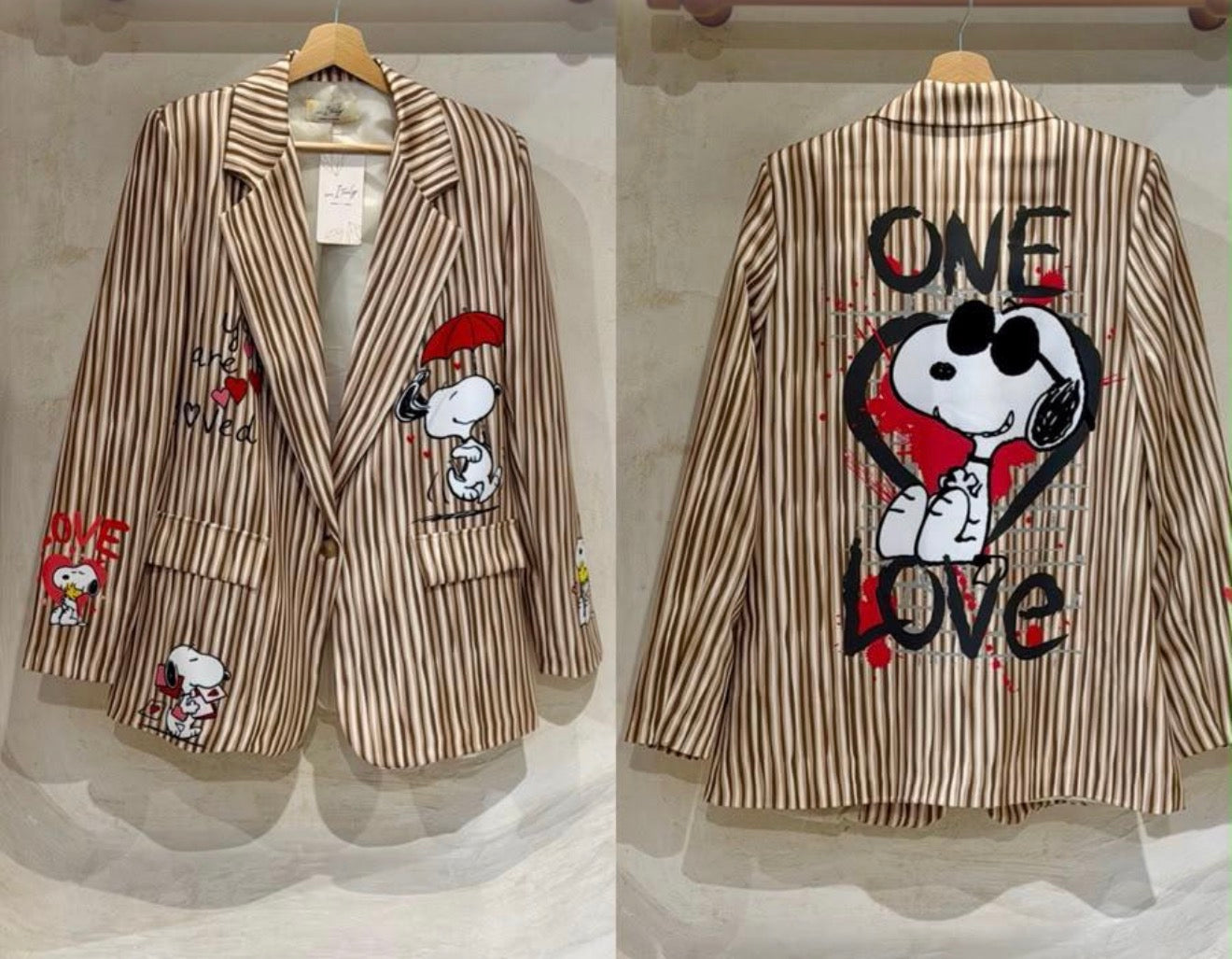 Snoopy líneas verticales PREORDER