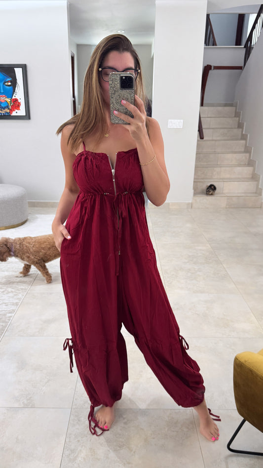 Harem burgundy jumper