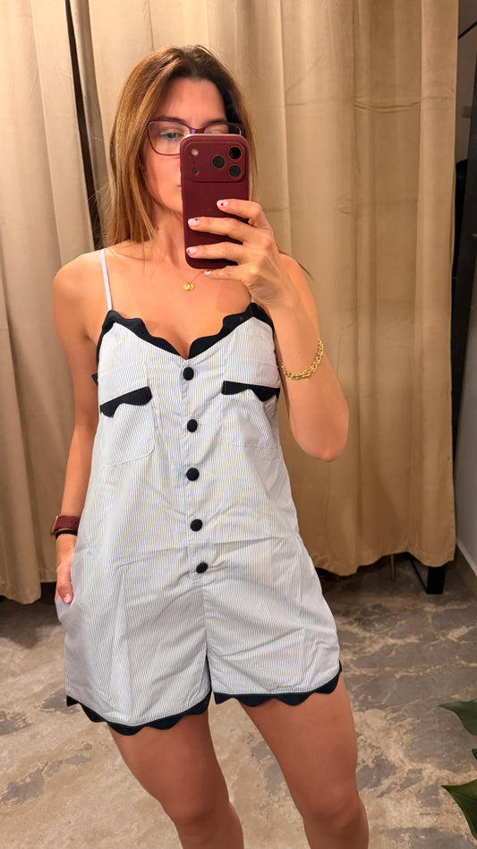 Stripe Romper